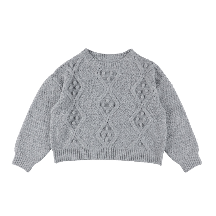 メランジェヤーン　プルオーバー