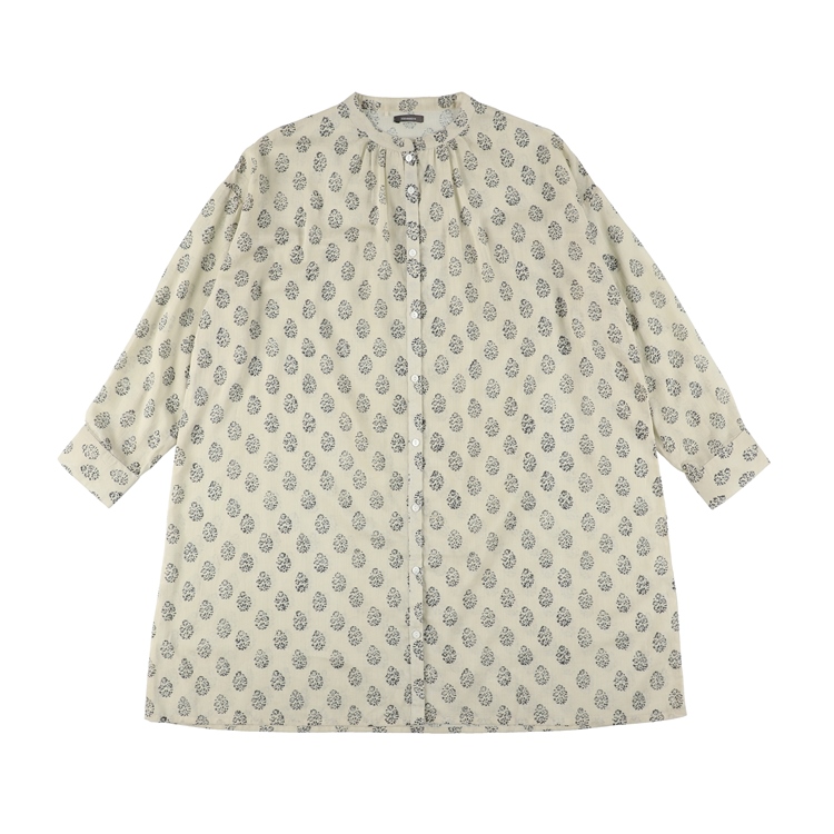 コモンブルーム　前開きチュニック