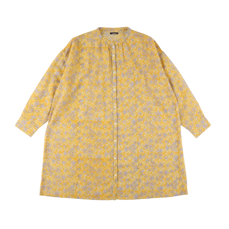 レイヤード　前開きチュニック