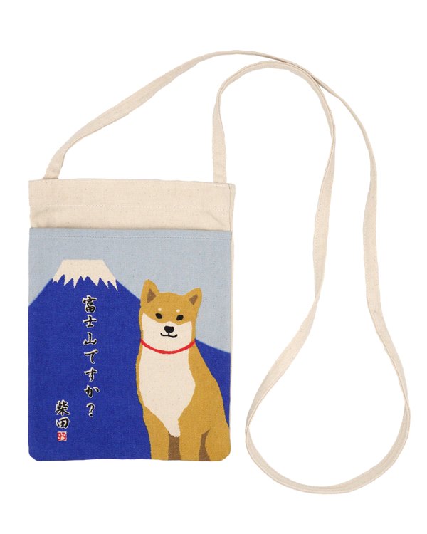 ふじやましばたさん　ミニショルダーバッグ