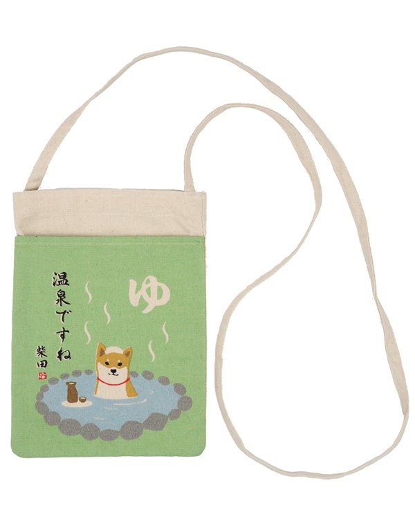 おんせんしばたさん　ミニショルダーバッグ