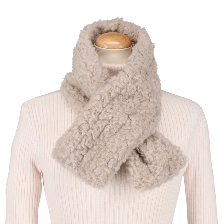 プードル　ミニマフラー