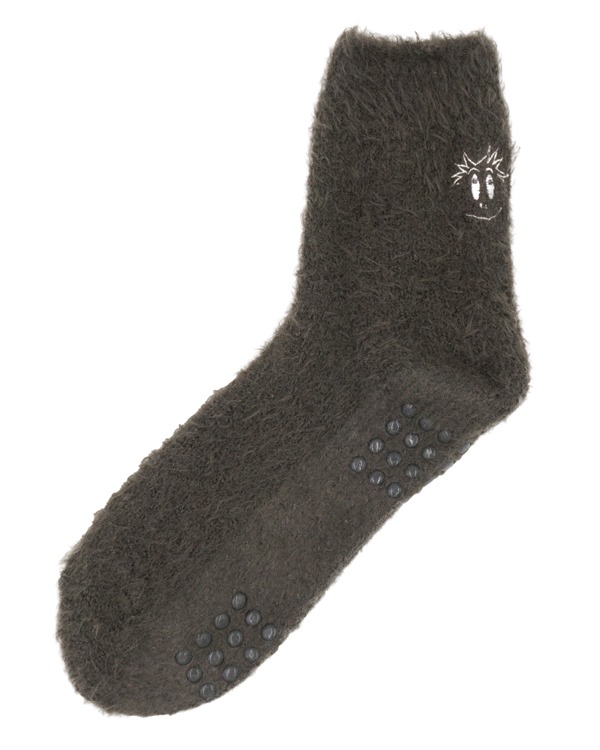 ブーフェイス　ふわふわルームソックス