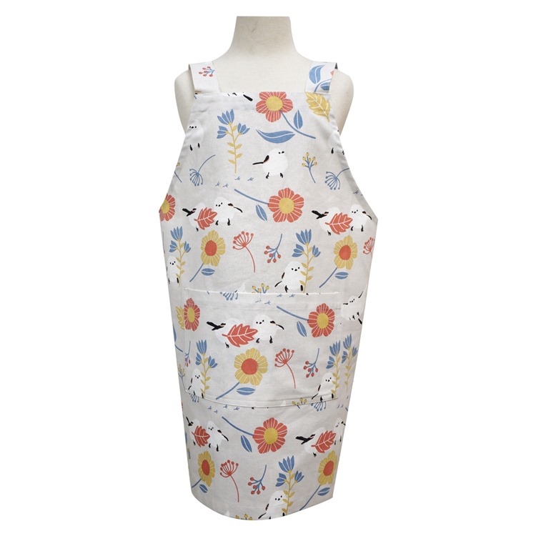 フラワーしまださん　キッズエプロンＭ