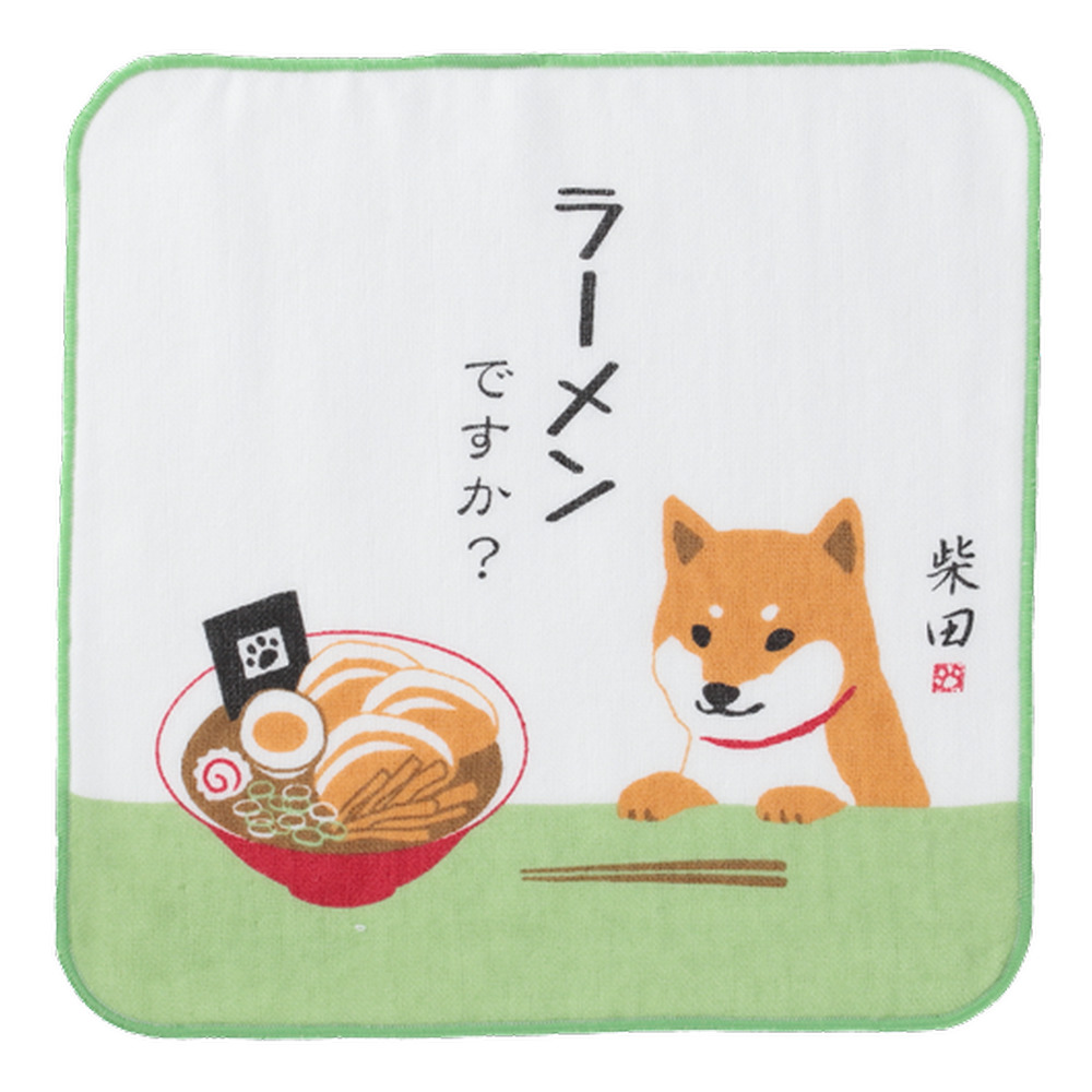 ラーメンですか　ガーゼタオル(5枚入り)