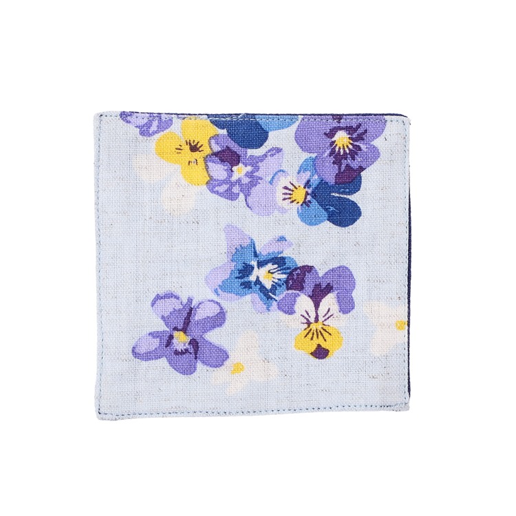 ビオラフラワー　コースター