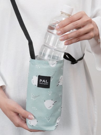 ホンワカシマエナガ　ペットボトルホルダー