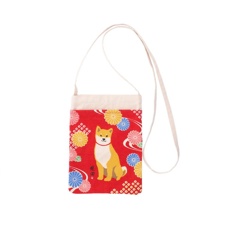 きくもようしばた　ミニショルダーバッグ