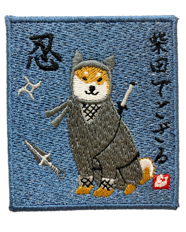 しばたでござる　ワッペンマグネット　(5個入り)