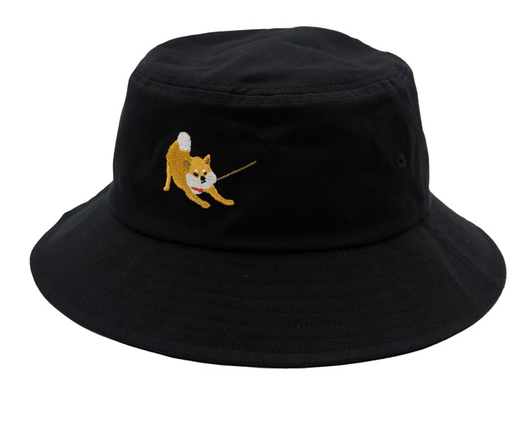 いやいやしばたさん　バケットハット