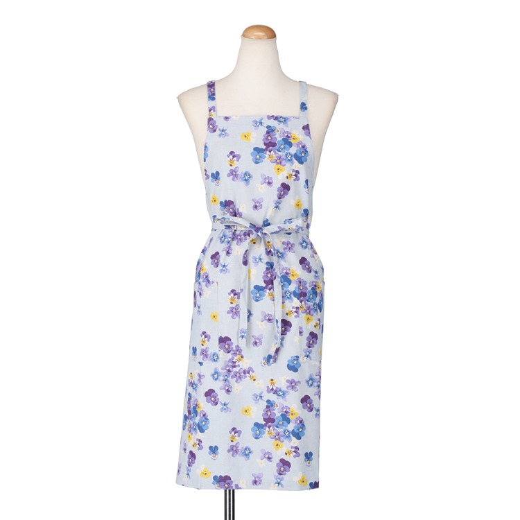 ビオラフラワー　ショートエプロン