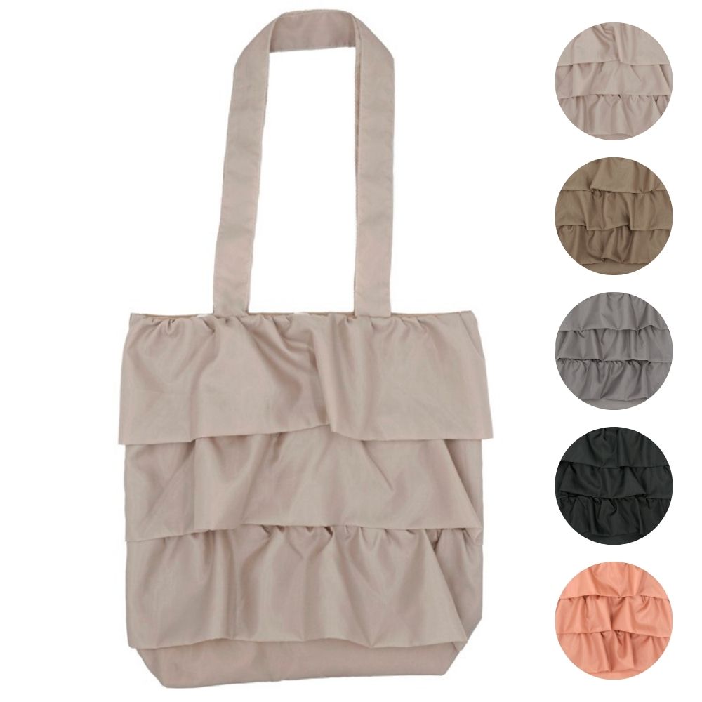 ソリッドフリル　フリルトート