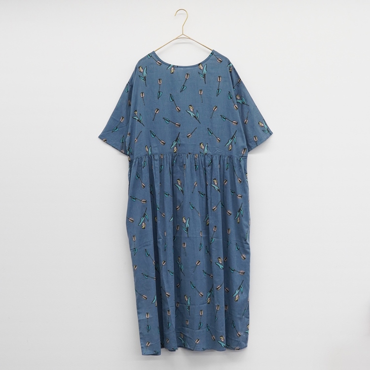 フラットチューリップ　半袖2WAYワンピース