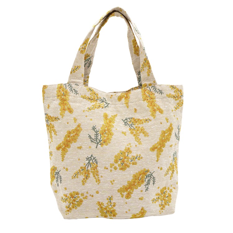 ジャカードミモザ　バッグＭ