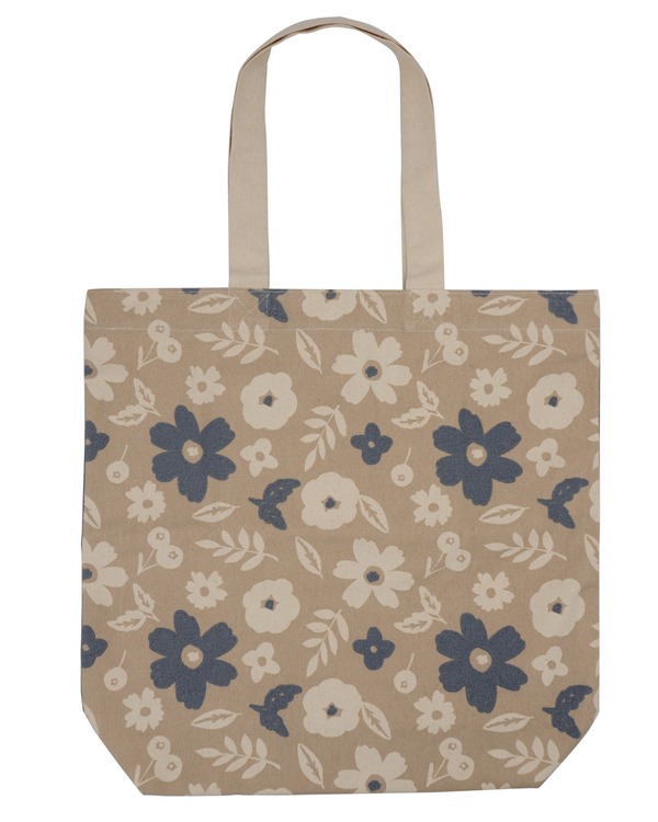 ブリスフラワー　ファスナー付A4トート　(2枚入り)