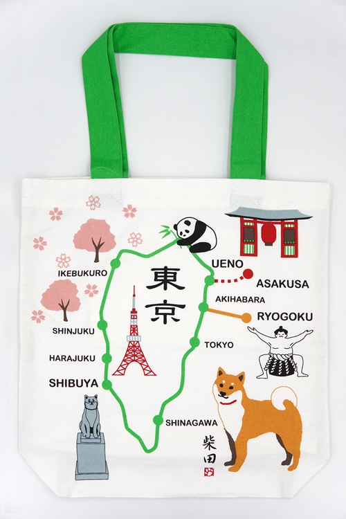 ヤマノテシバタ　A4トート　(2枚入り)