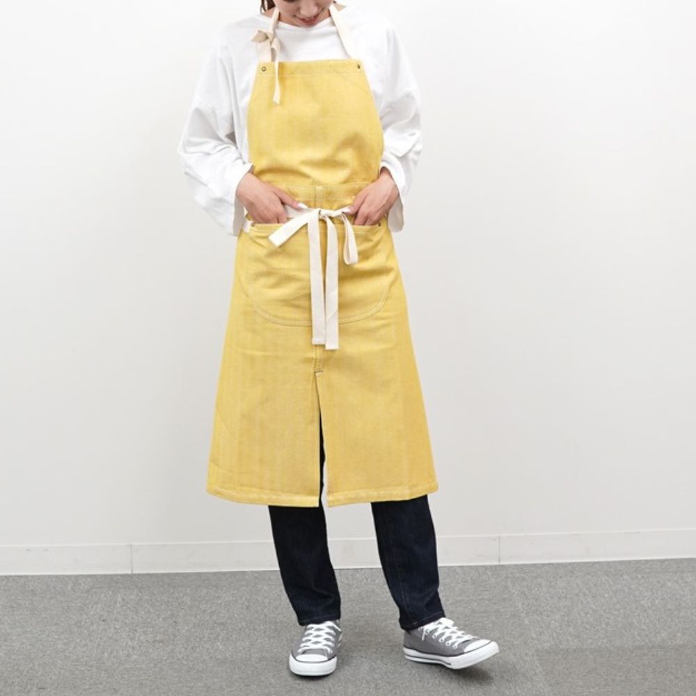 フィッシュボーン　ロングエプロン