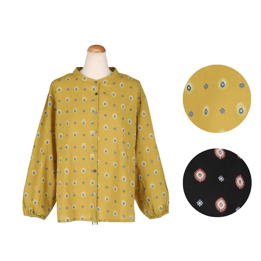 コモンツイン 前開きプルオーバー