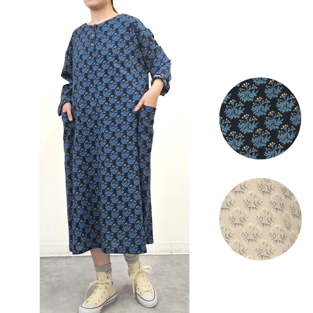 チョークベリー ビッグポケットワンピース