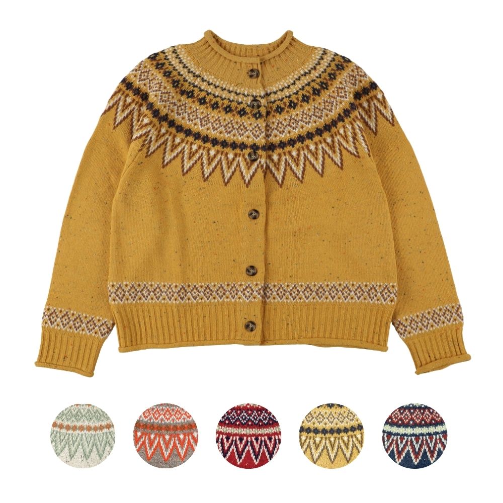 ネップペタル カーディガン