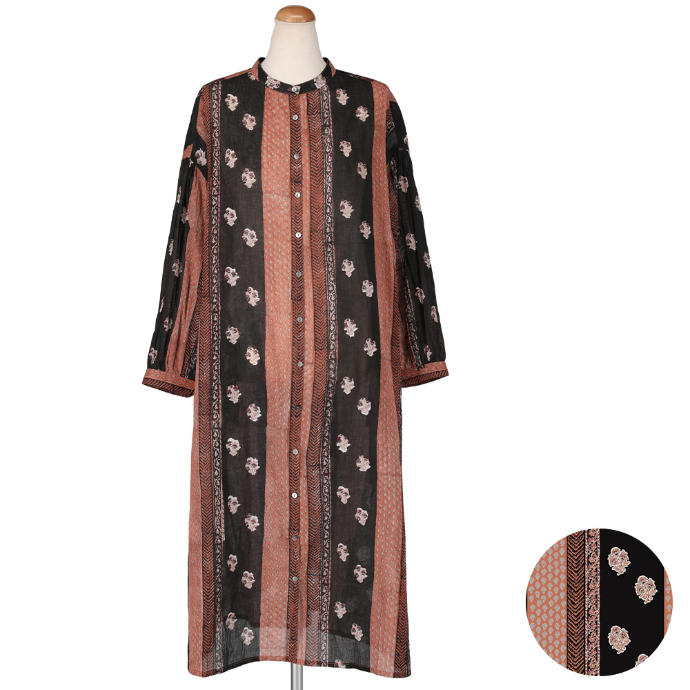 コモンズ 前開きワンピース