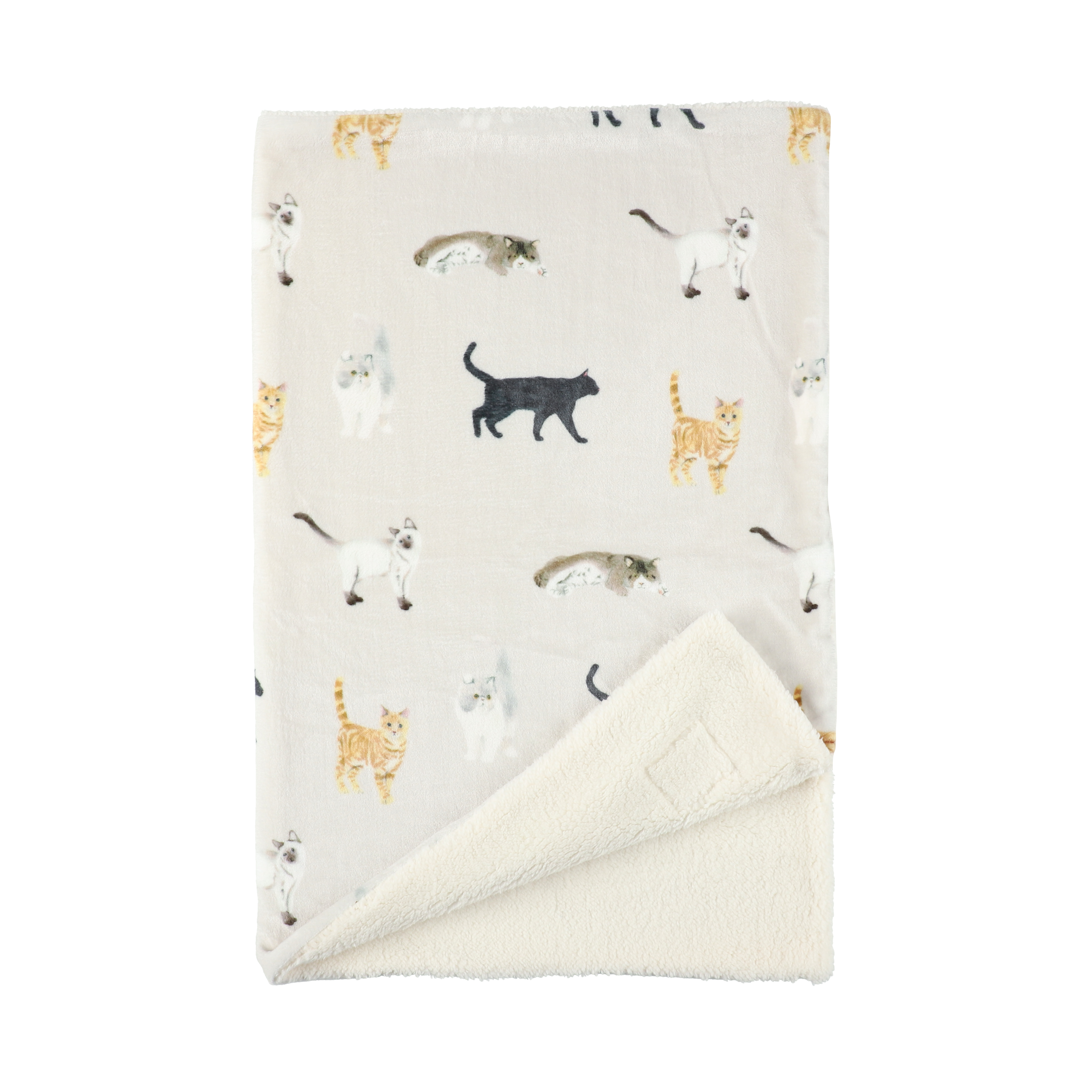 メニーキャット デジプリブランケット