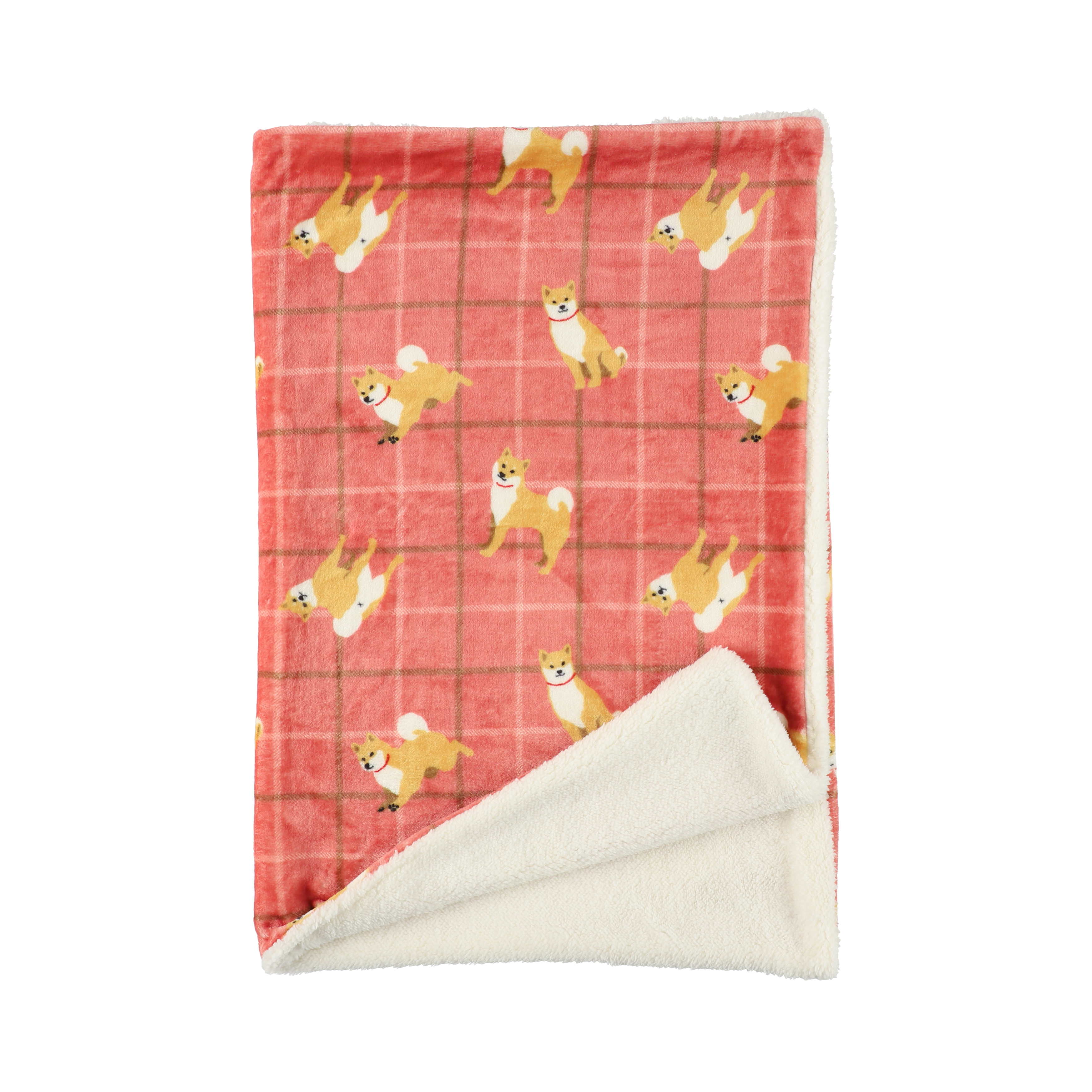 しばたチェック デジプリブランケット