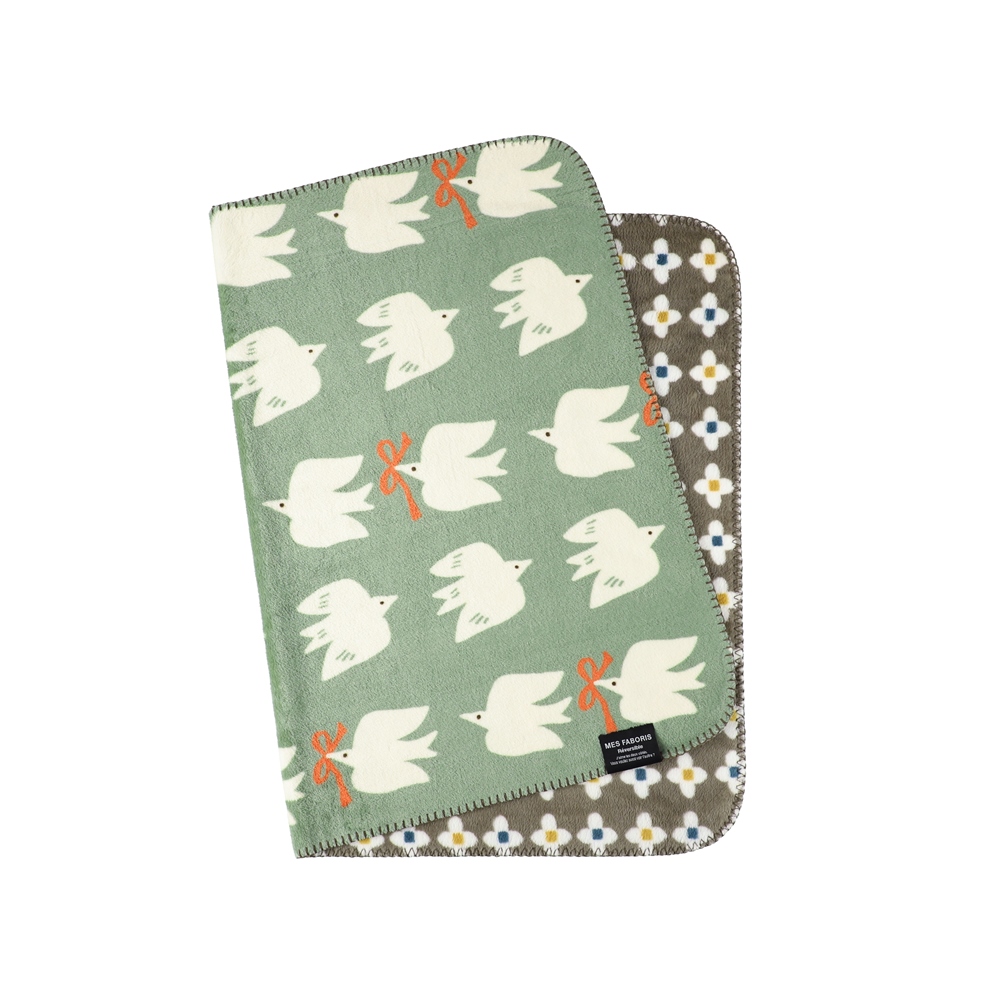 リントゥバード リバーシブルブランケット