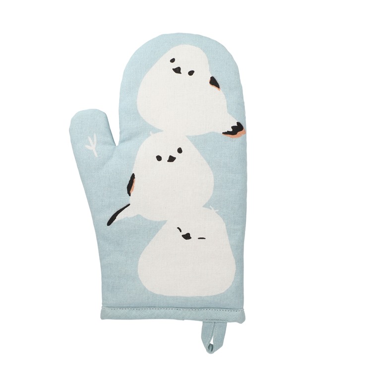 ミツゴノシマダ　ミトン(2枚入り)