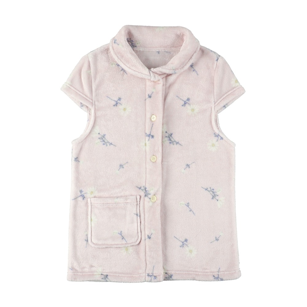 フランネルフラワー 袖なしルームウェア