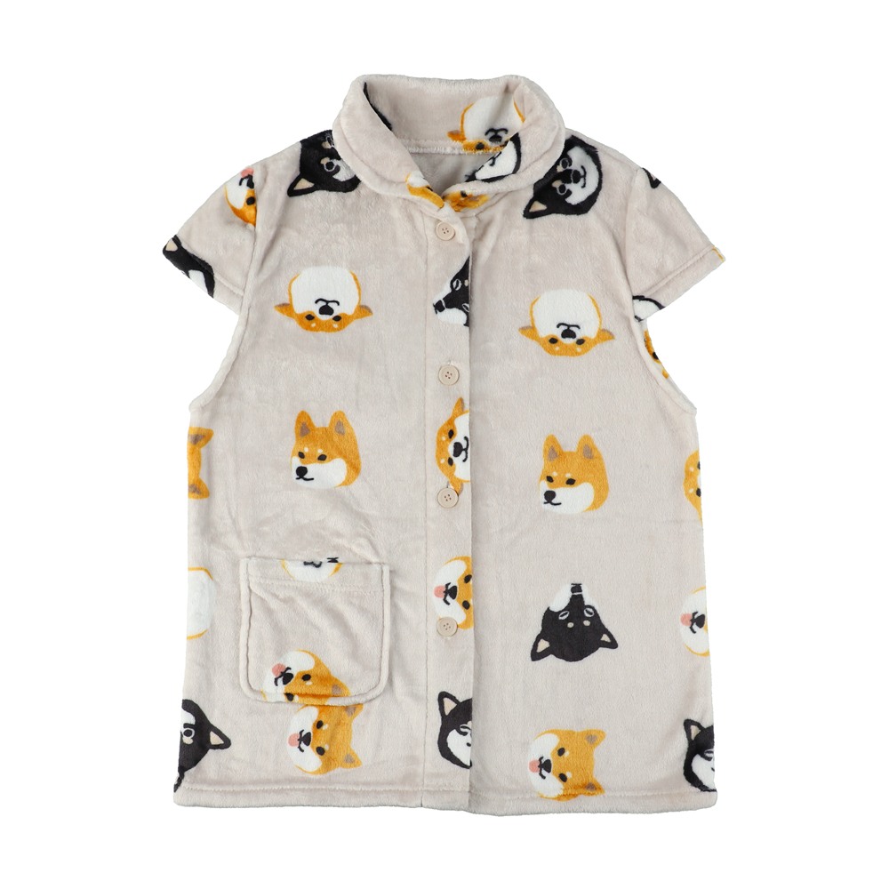 しばともフェイス 袖なしルームウェア