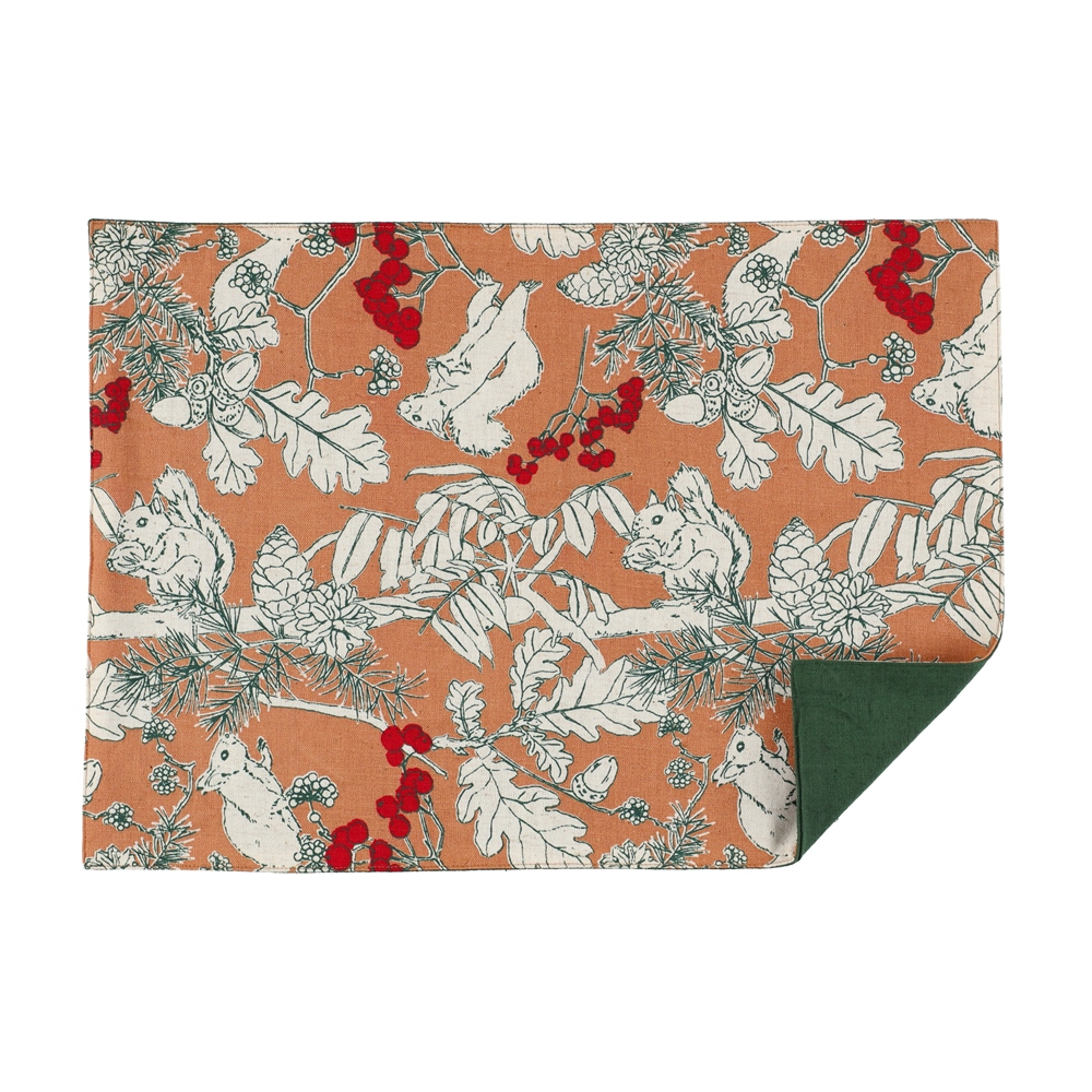 リスノモリ ランチマット