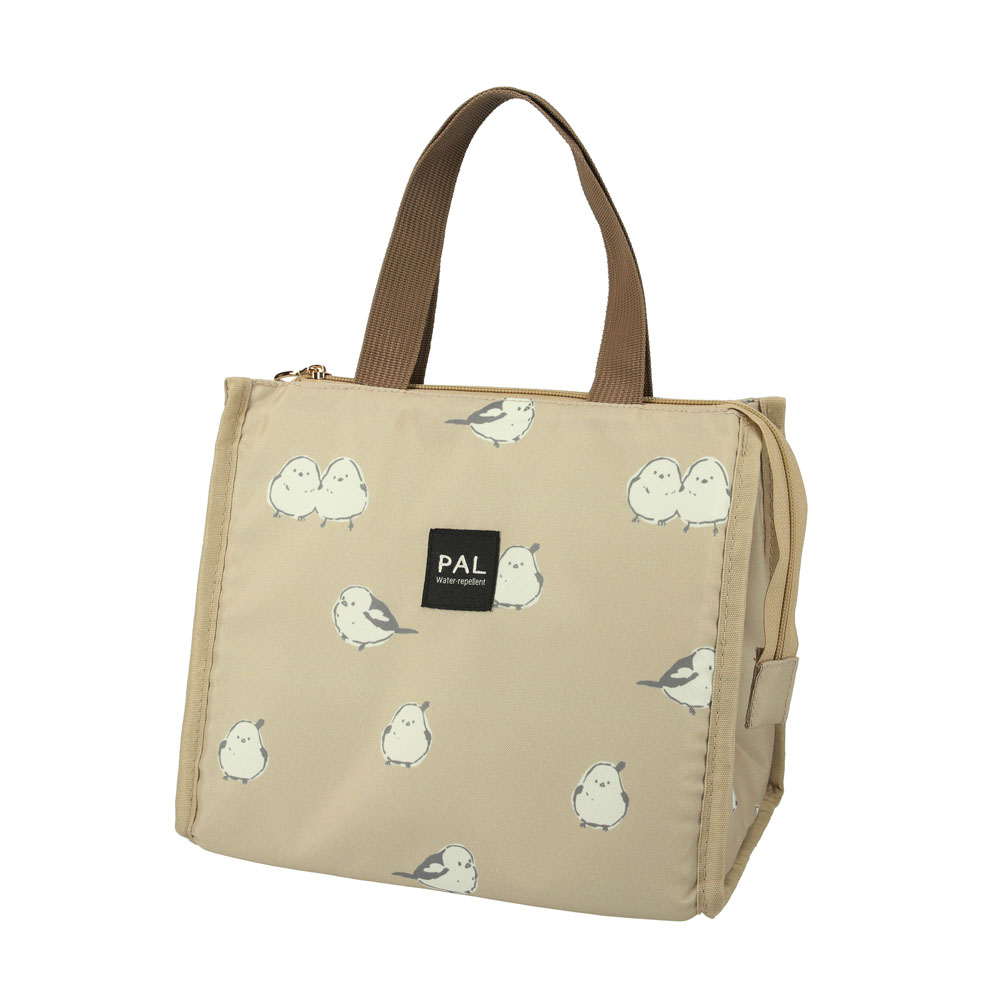 ペイントシマエナガ スクエアランチバッグ