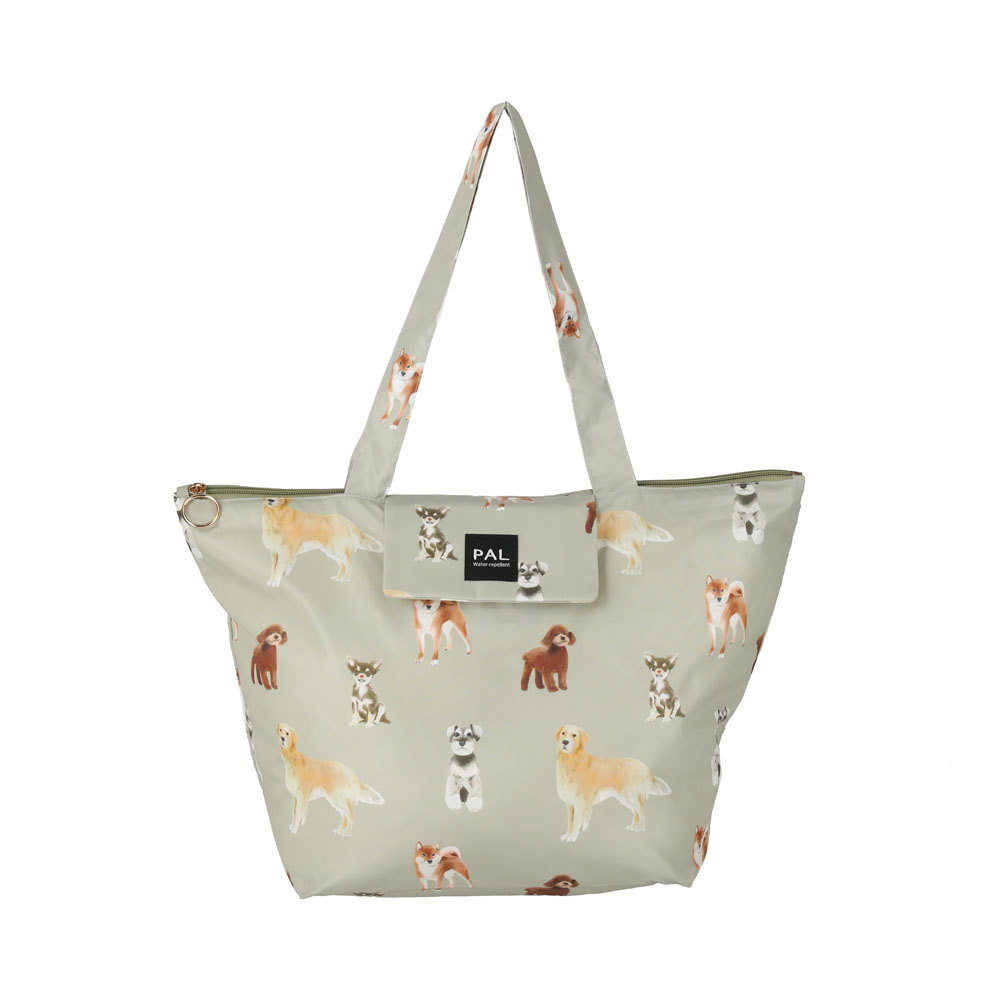 メニードッグ ファスナー付トートバッグ