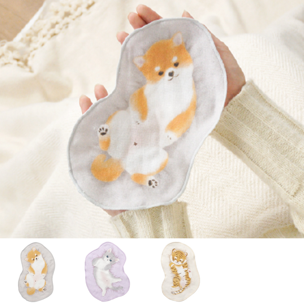 ダイカット ガーゼタオル