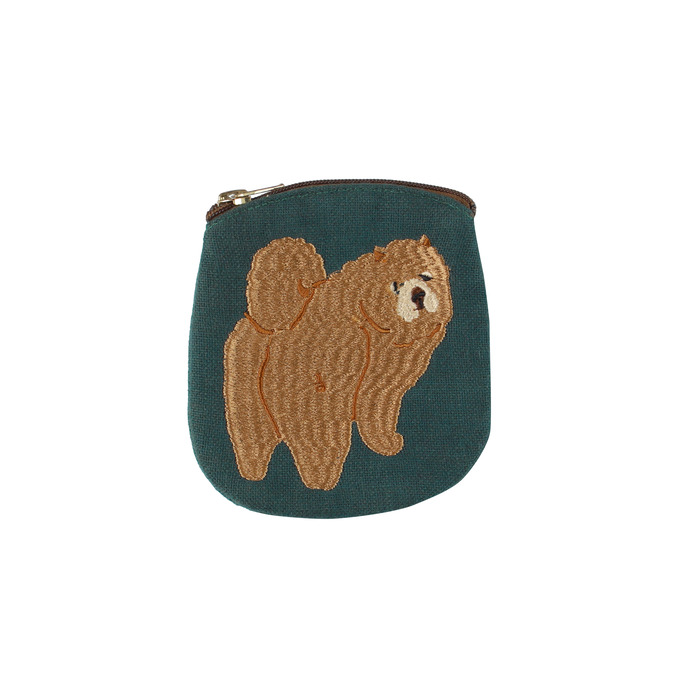 チャウチャウ 刺繍ポーチ