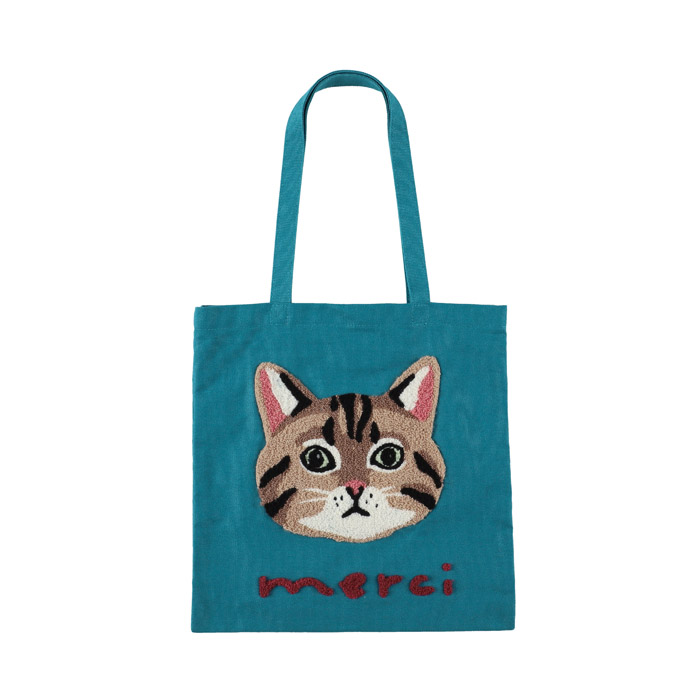 ティーグルキャット マチなしトートバッグ