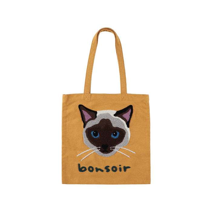 サイアミーズ マチなしトートバッグ