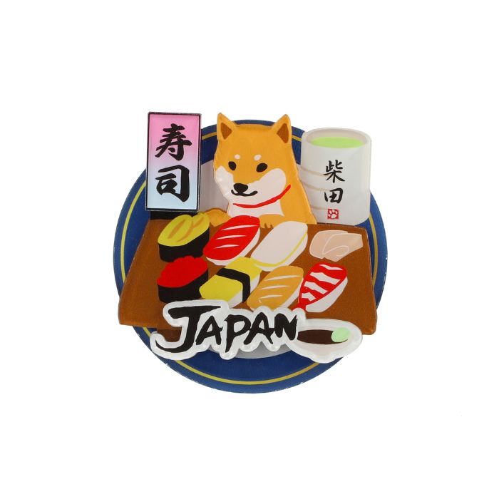 【新作】おすししばた マグネット