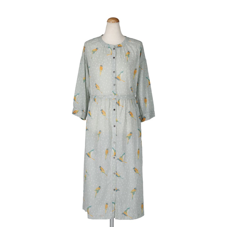 バード　前開きワンピース