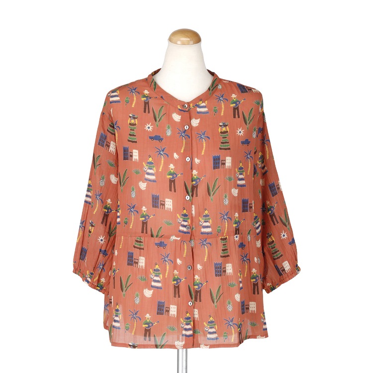 キューバライフ　前開きプルオーバー