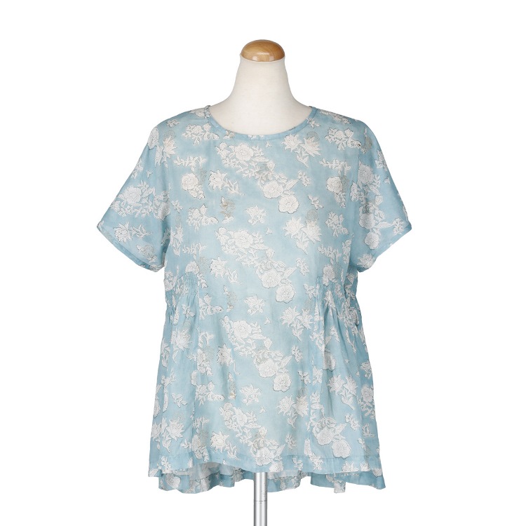 フラワーディテール　チュニック