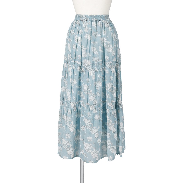 フラワーディテール　スカート