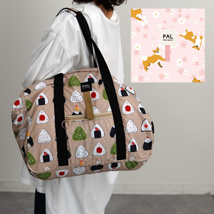 さくらまうしばた　ボストンバッグ