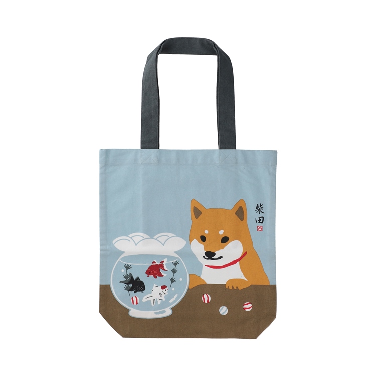 きんぎょとしばた　A4トート(2枚入り)