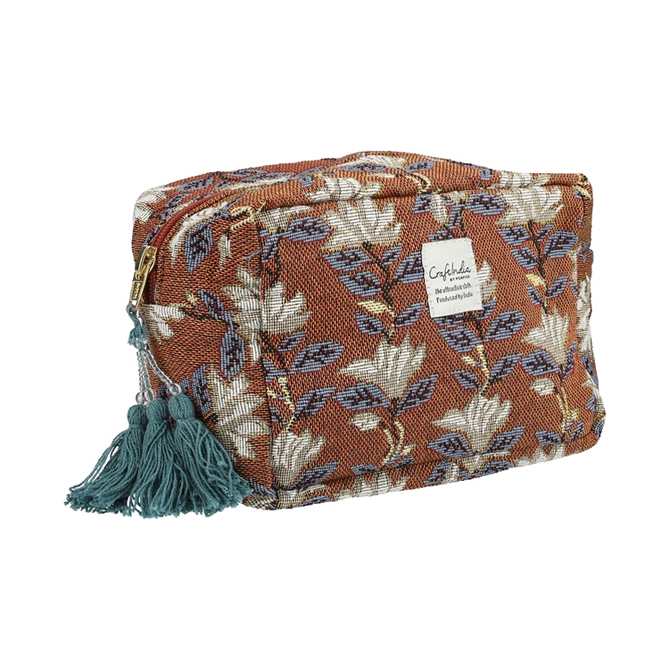 シタール　マチ付ポーチ