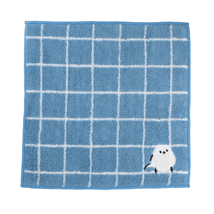 ポイントシマエナガ　タオルハンカチ(5枚入り)