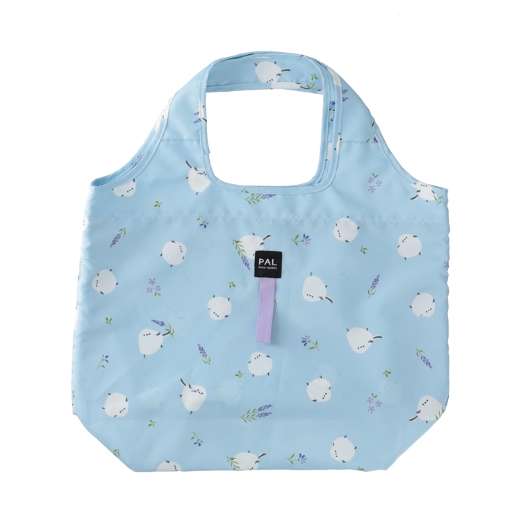 ラベンダーシマエナガ　セパレートマルシェバッグ