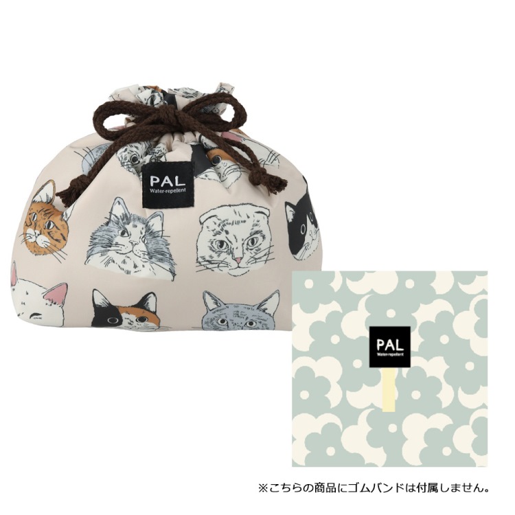 フラワーパズル　ランチ巾着