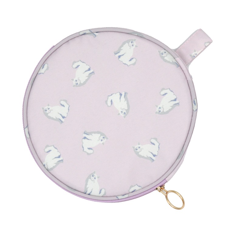 ムームーキャット　保冷丸型ポーチ